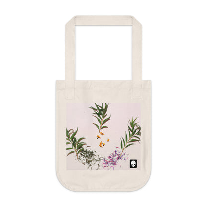 "Exploring Nature's Palette: An Experiment in Abstract Art" - The Alien Eco-friendly Tote Bag