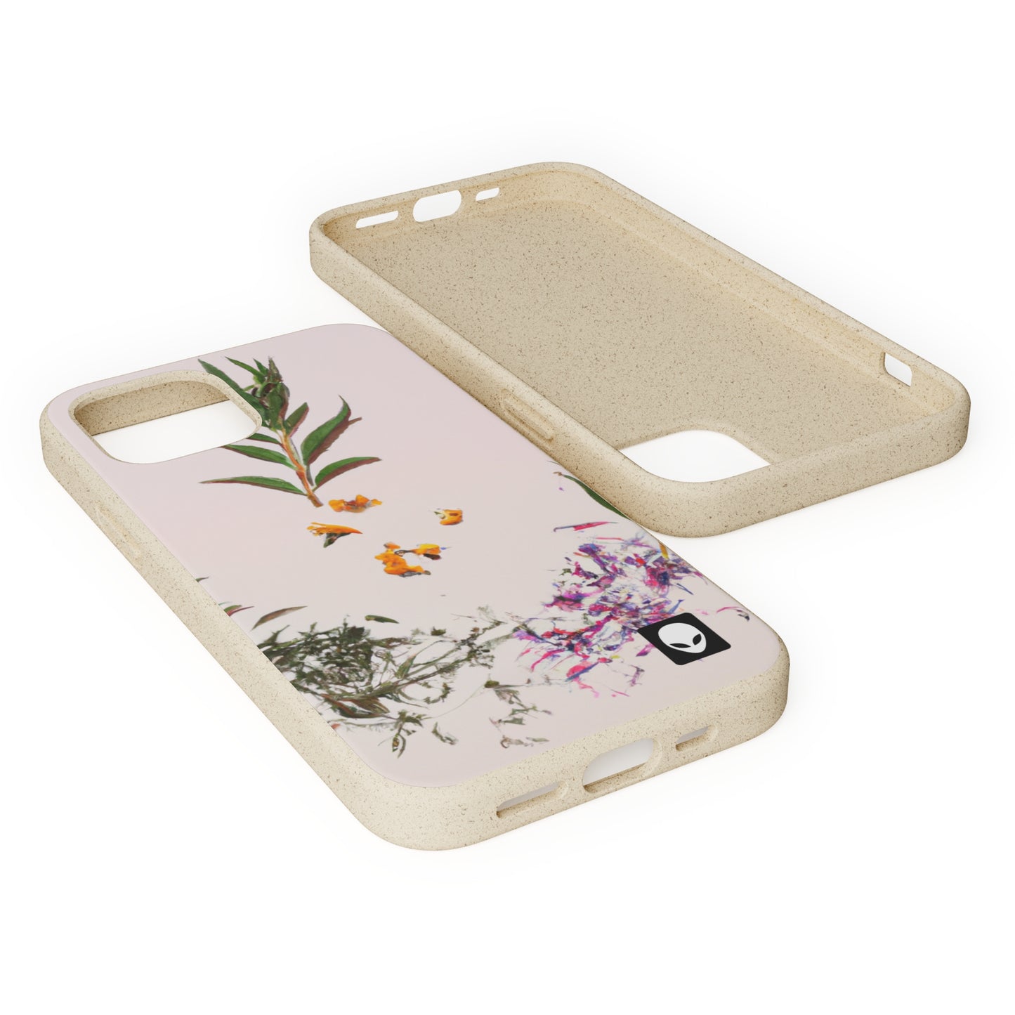 "Exploring Nature's Palette: An Experiment in Abstract Art" - The Alien Eco-friendly Cases