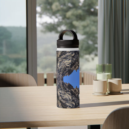 Nature in Splendor: Combining Photography with Digital Artistry - The Alien Stainless Steel Water Bottle, Handle Lid