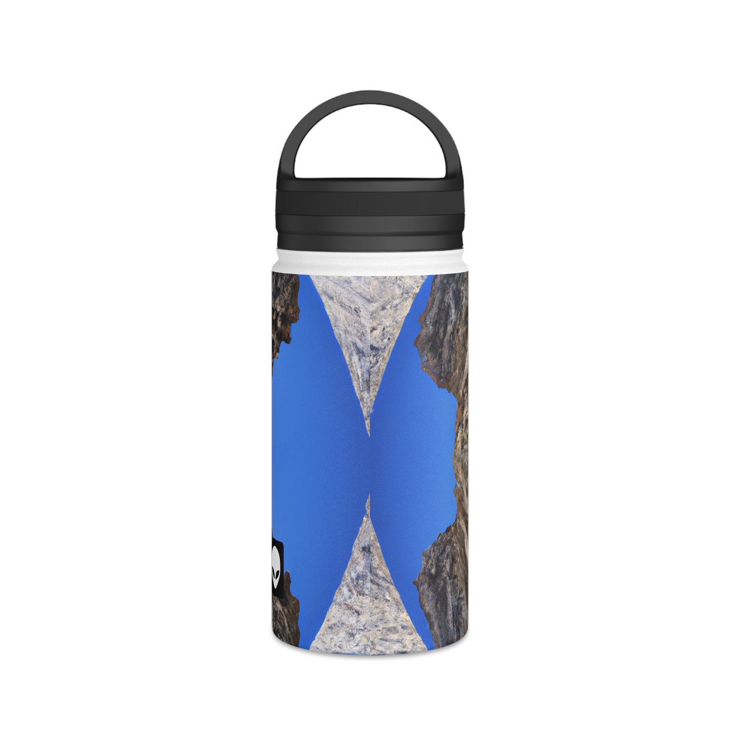 Nature in Splendor: Combining Photography with Digital Artistry - The Alien Stainless Steel Water Bottle, Handle Lid