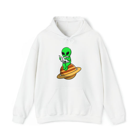 Lunar Lullaby - The Alien Unisex Heavy Blend™ Hooded Sweatshirt