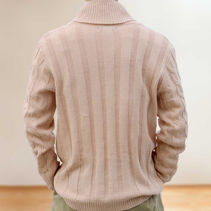 Menswear Thin Pullover Sweater Slim Fit