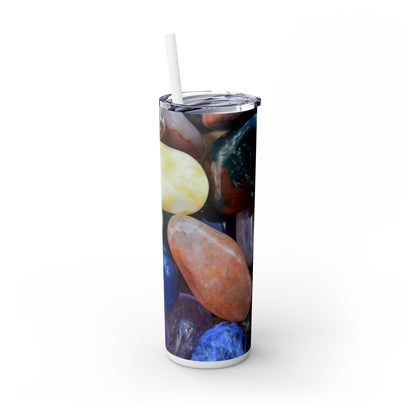 Imagination Unleashed - The Alien Maars® Skinny Tumbler with Straw 20oz