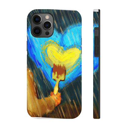 "Life-size Love in a Stormy Sky" - The Alien Tough Phone Cases