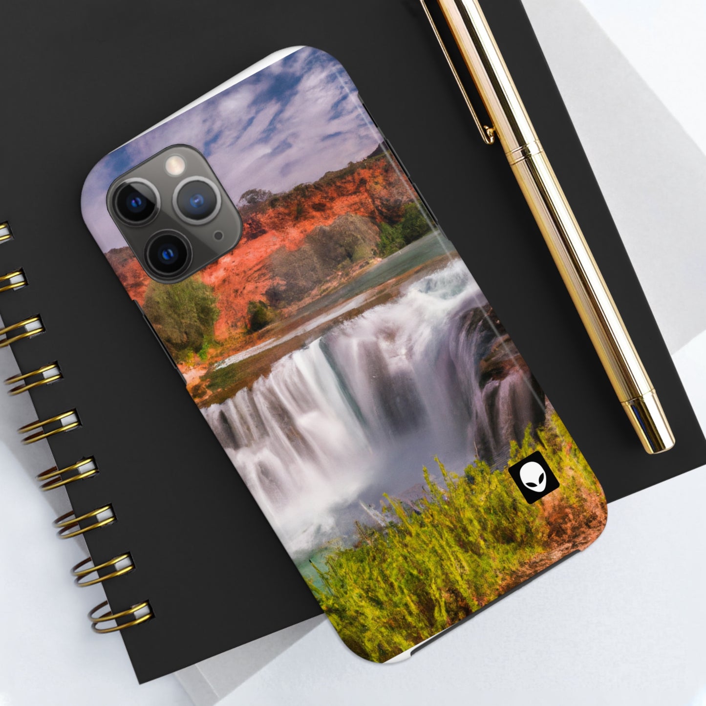 "Capturing Nature's Beauty: Crafting an Iconic Landscape in Vibrant Art" - The Alien Tough Phone Cases