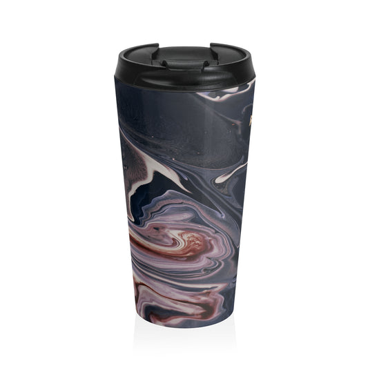 Masterpiece Musings - Taza de viaje de acero inoxidable The Alien