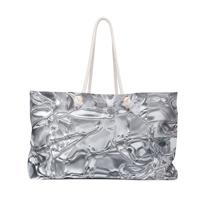 Shimmer Steel - The Alien Weekender Bag