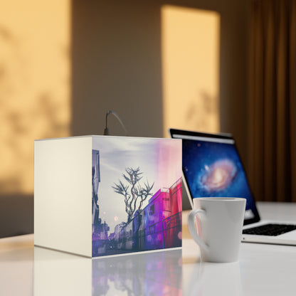 "Exploring Photographs in Color" - The Alien Light Cube Lamp