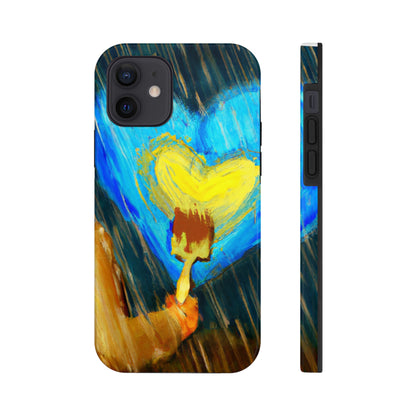 "Life-size Love in a Stormy Sky" - The Alien Tough Phone Cases