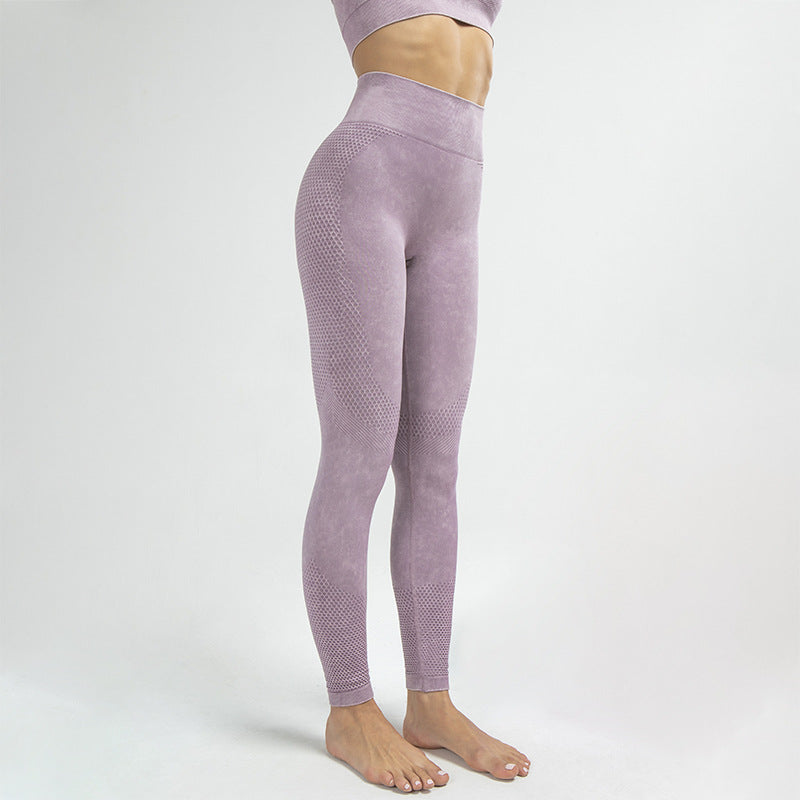 Yoga-Kleidung zeigt Hüften, Sport-Fitness-Hosen für Damen