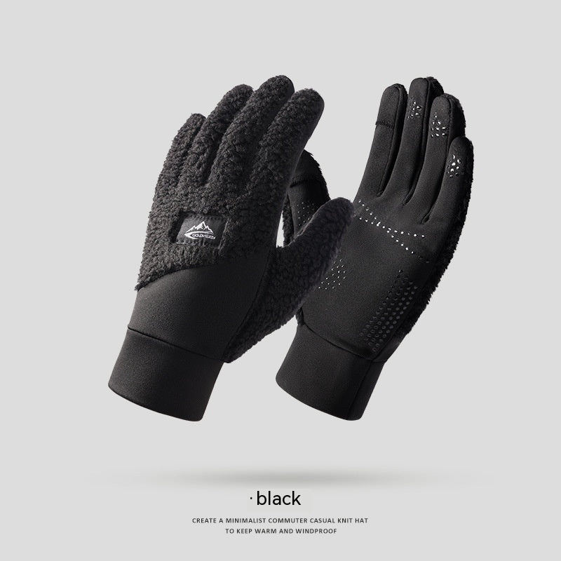 Guantes aislados Teddy Velvet para uso en exteriores