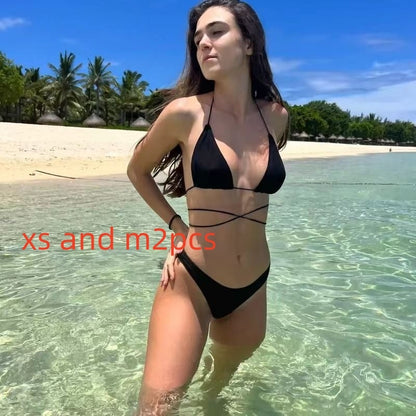 Traje de baño de bikini con banda transpirable para baño de playa