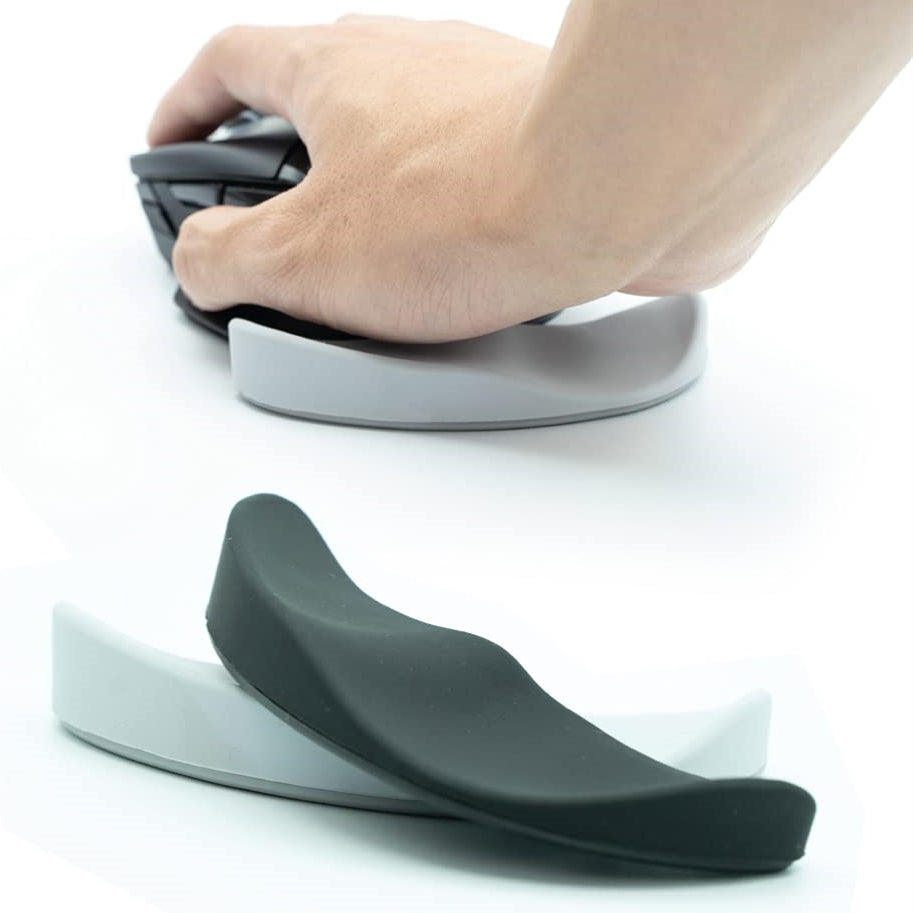 Ergonomische Maus-Handgelenkauflage, Mauspads, Silikongel, rutschfest, Streamline-Handgelenkauflage, Stützmatte, Computer-Mauspad für Büro, Gaming, PC-Zubehör