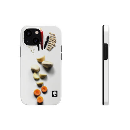 "Cocinando creatividad: arte de cocina de bricolaje" - The Alien Tough Phone Cases