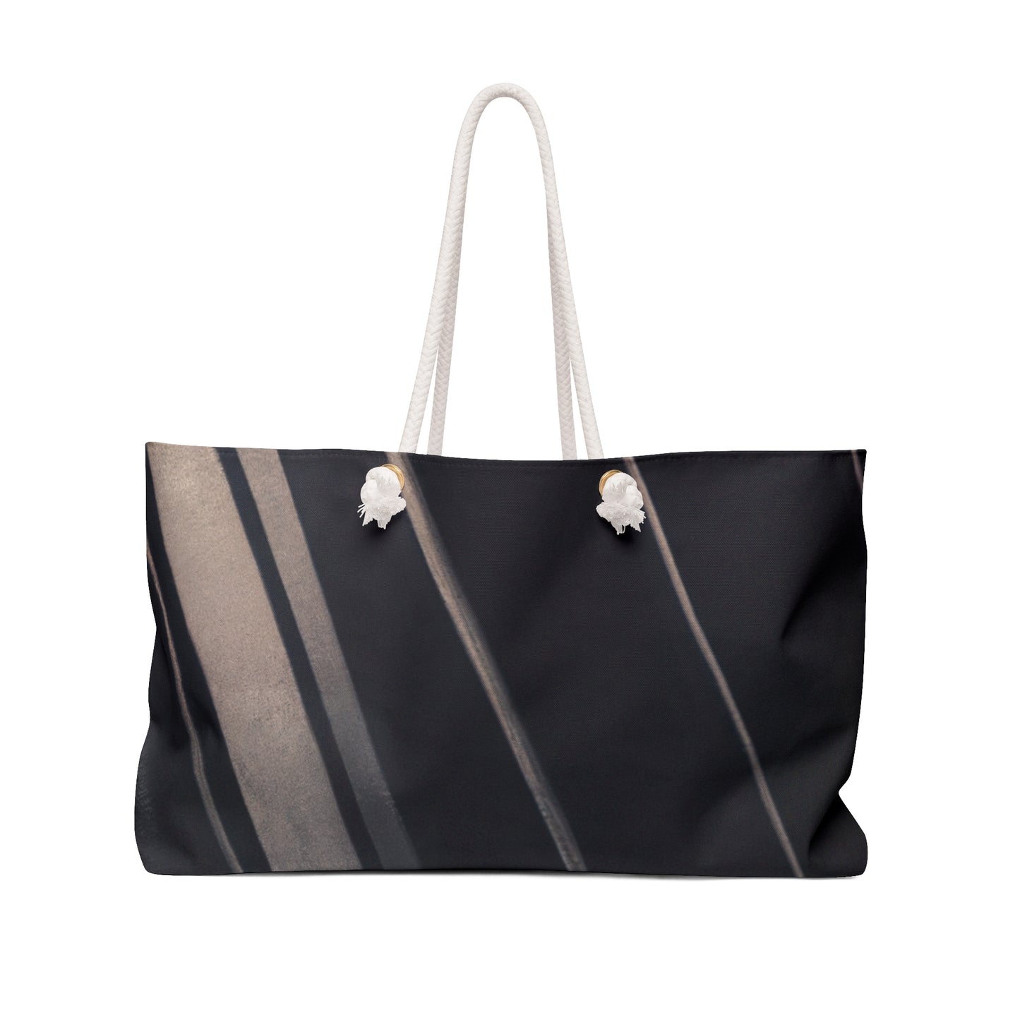 "Light and Dark Interplay: Exploring the Creative Shapes and Textures of Shadow and Light" - The Alien Weekender Bag