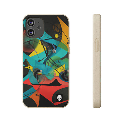 "Illusionary Perspective: A Colorful Dance of Light" - The Alien Eco-friendly Cases