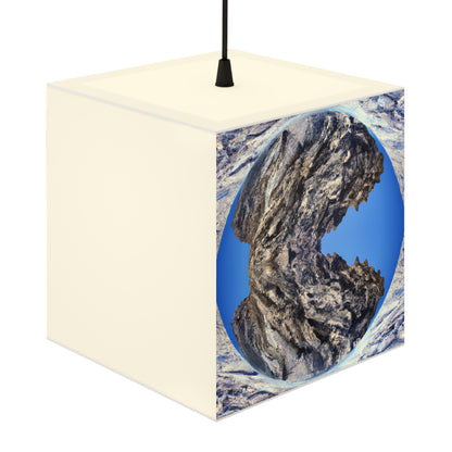 Nature in Splendor: Combining Photography with Digital Artistry - The Alien Light Cube Lamp