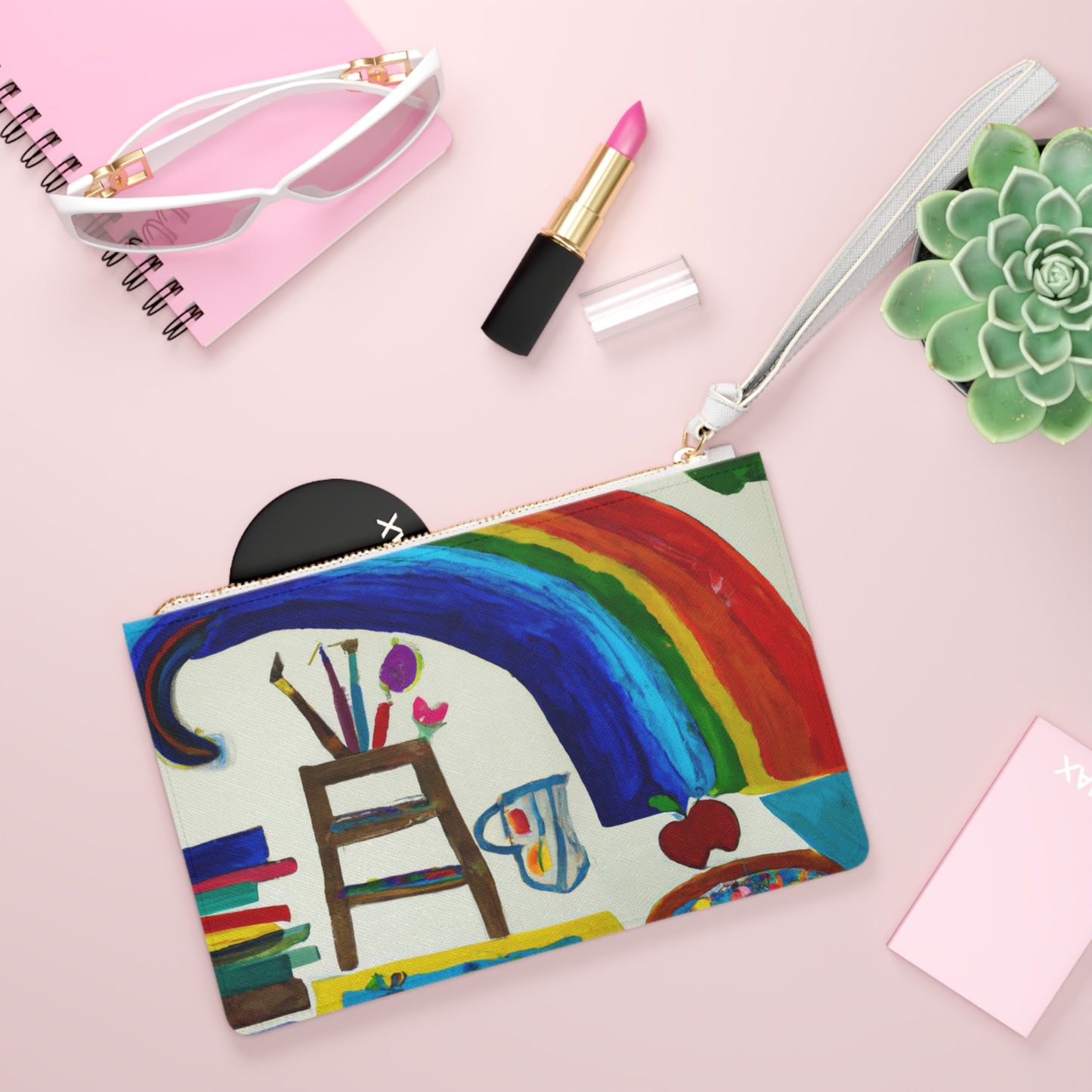 „Ein fantasievoller Regenbogen voller Möglichkeiten“ – Die Alien Clutch Bag