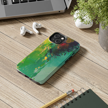 "A Lazy Summer's Day: An Abstract Ode" - The Alien Tough Phone Cases