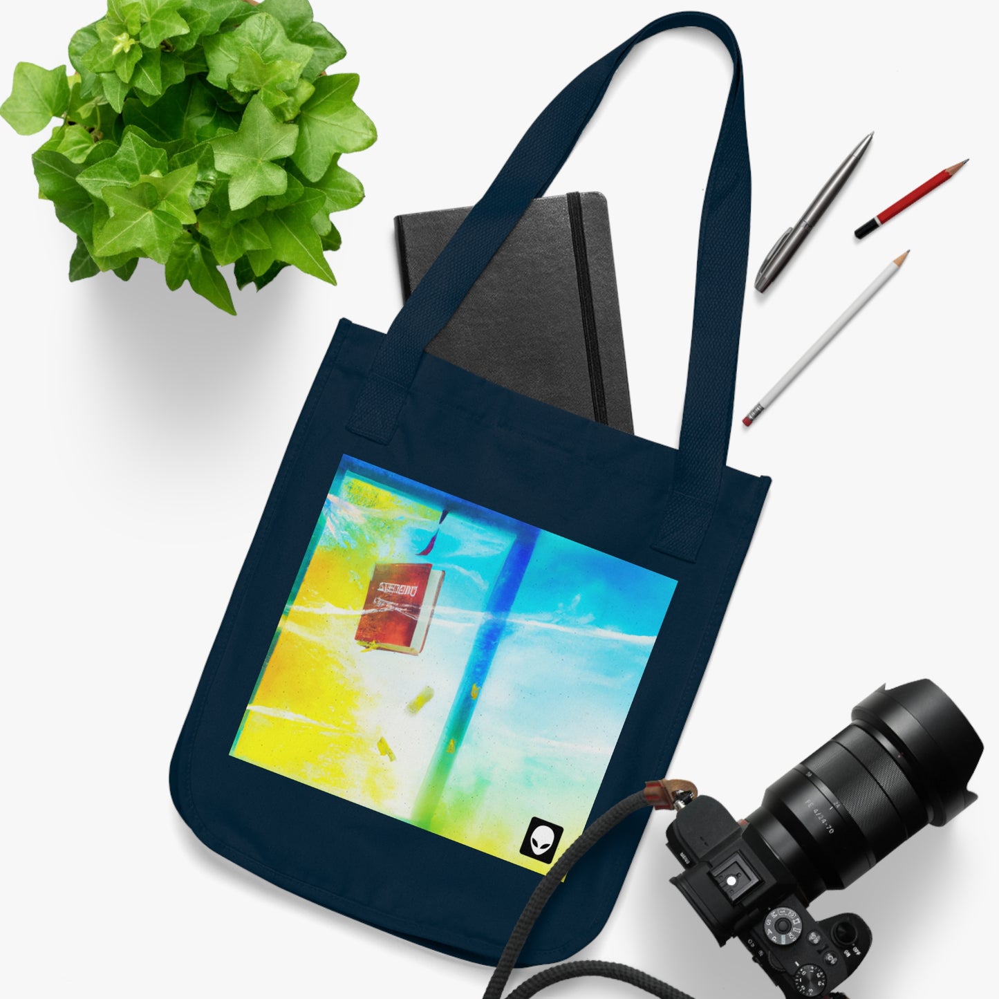 "Exploring My World through Art: Capturing the Memories of Places Visited" - The Alien Eco-friendly Tote Bag