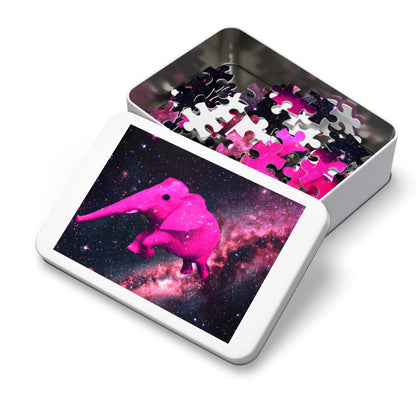 "Majestic Pinkelephant Exploration" - The Alien Jigsaw Puzzle