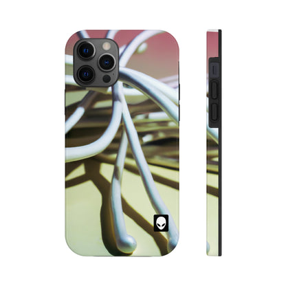 "Abstract Artistry: Constructing Emotion from Common Objects" - The Alien Tough Phone Cases