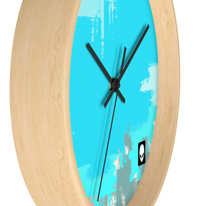 "Un paisaje ventoso: una combinación de tradición y modernidad" - The Alien Wall Clock