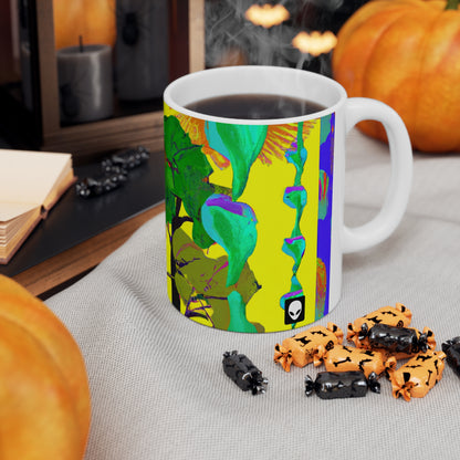 "Collision of Nature's Beauty" - The Alien Ceramic Mug 11 oz