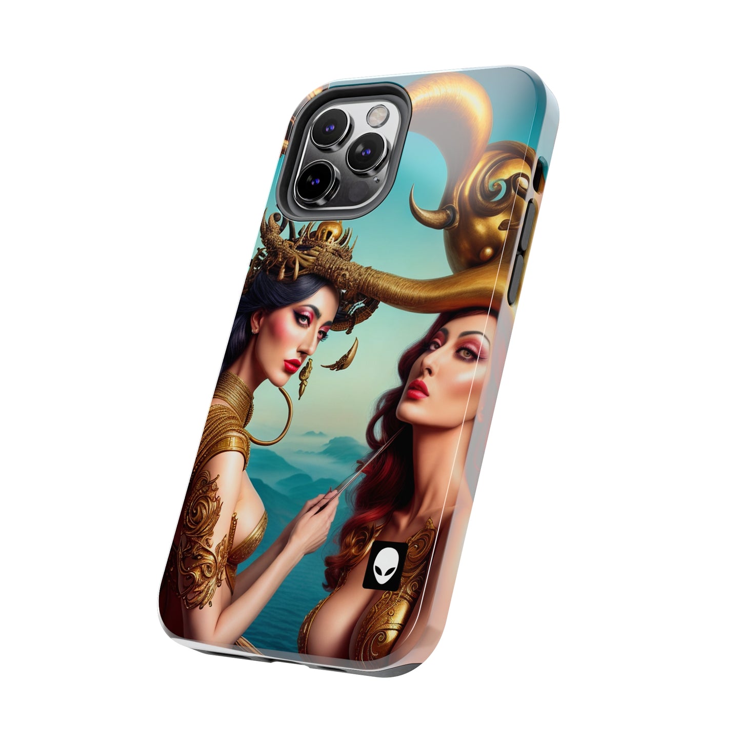 „Metaphorischer Wahnsinn: Eine Erkundung der surrealen Welten von Salvador Dalis“ – The Alien Tough Phone Cases