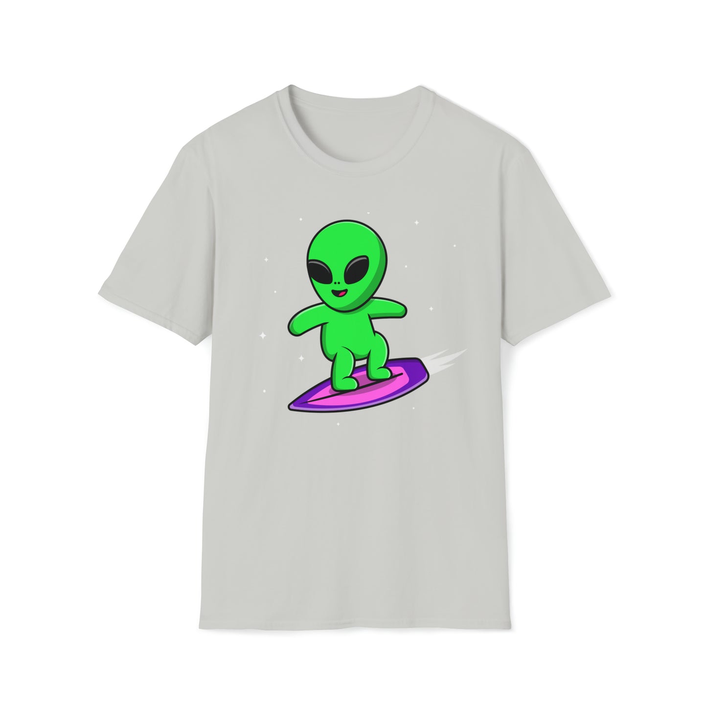 Galactic Explorer - The Alien Unisex Softstyle T-Shirt