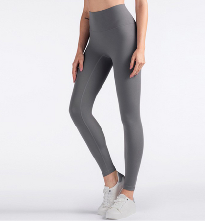 Pantalones de yoga deportivos ajustados de cintura alta