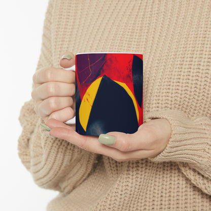 "A Mosaic of Emotion" - The Alien Ceramic Mug 11 oz