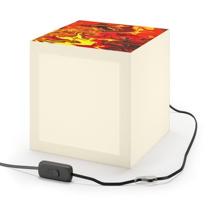 "Abstract Energy in Motion" - The Alien Light Cube Lamp