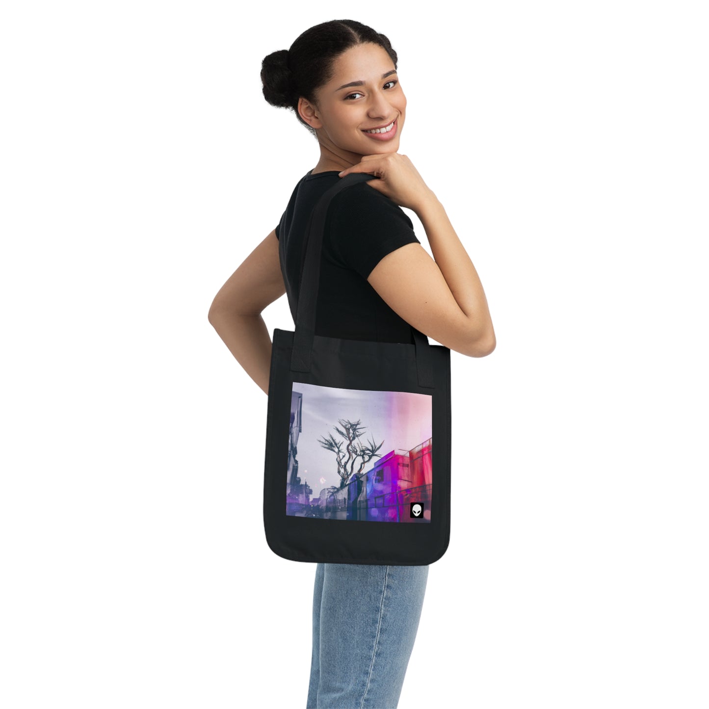 "Exploring Photographs in Color" - The Alien Eco-friendly Tote Bag