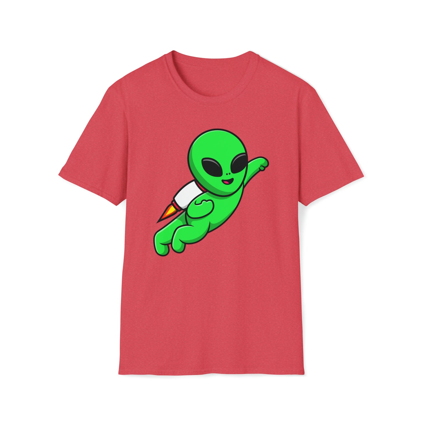 Interstellar Wanderer - The Alien Unisex Softstyle T-Shirt