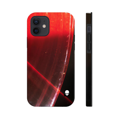 "Illuminating Reflection: Light and Shadow in Abstract Art" - The Alien Tough Phone Cases