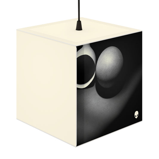 „Illuminating Inclusivity: A Visual Narrative of Unity“ – Die Alien Light Cube Lampe