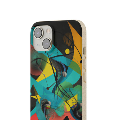 "Illusionary Perspective: A Colorful Dance of Light" - The Alien Eco-friendly Cases