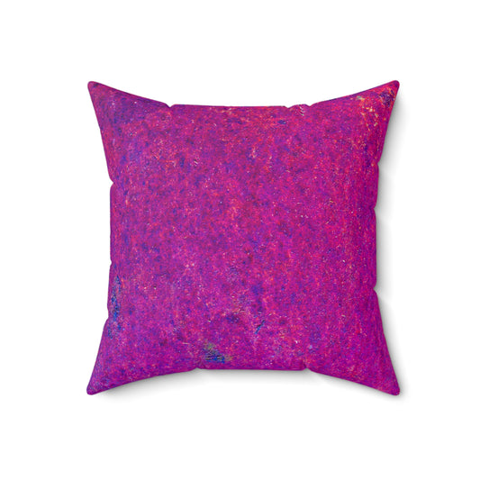 Steel Labyrinth - The Alien Spun Polyester Square Pillow