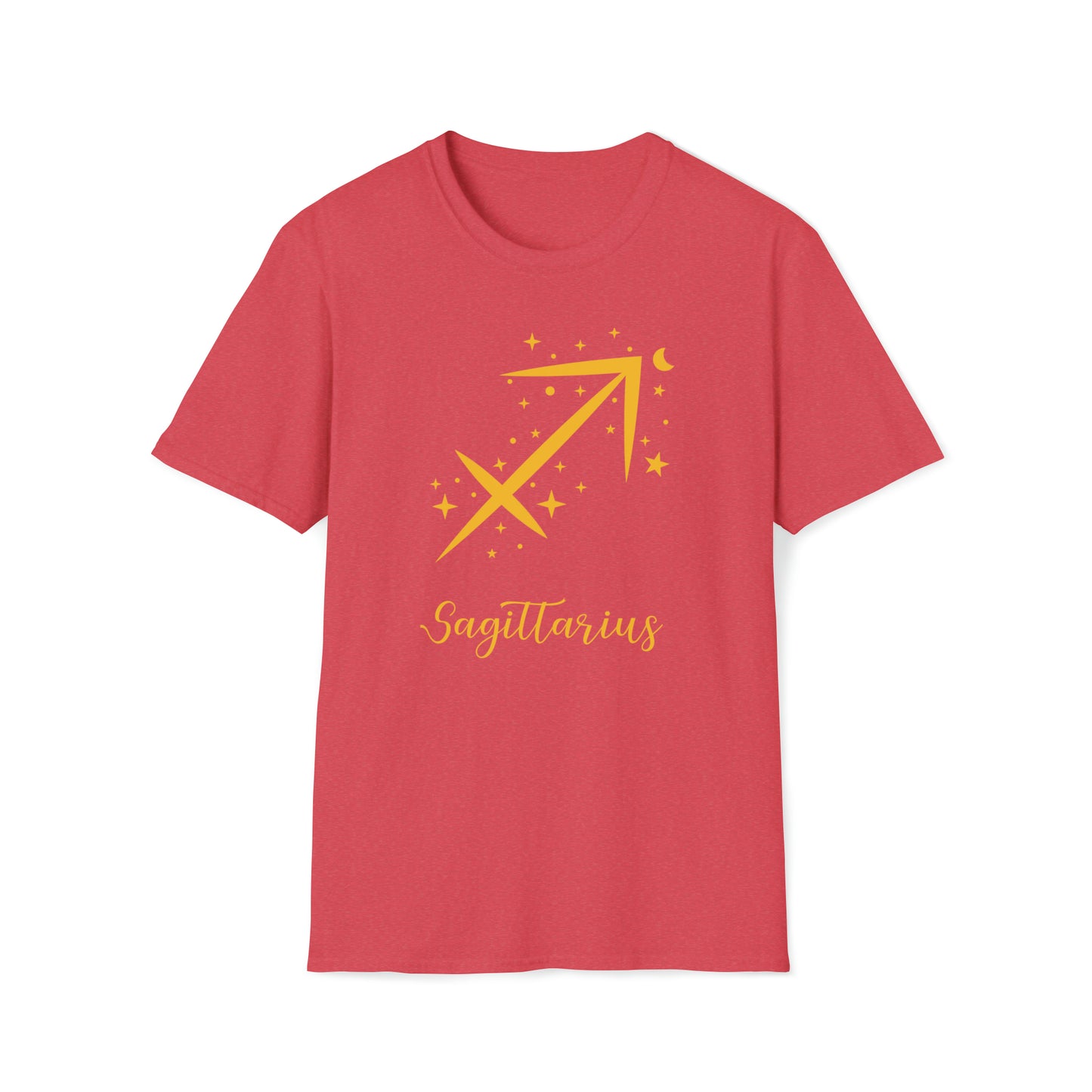 Sagittarius Zodiac Sign  - The Alien Unisex Softstyle T-Shirt