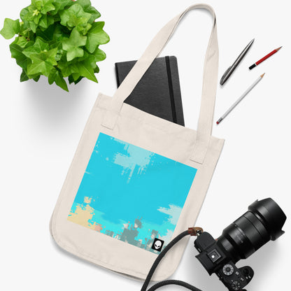 "A Breezy Skyscape: A Combination of Tradition and Modernity" - The Alien Eco-friendly Tote Bag