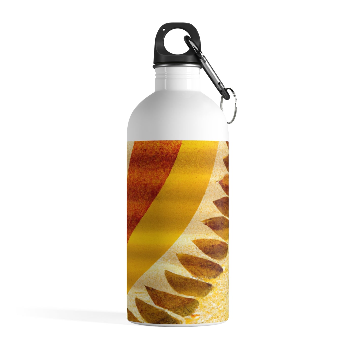 "A Natural Mosaic: Shapes and Colors from the Earth" - The Alien Stainless Steel Water Bottle