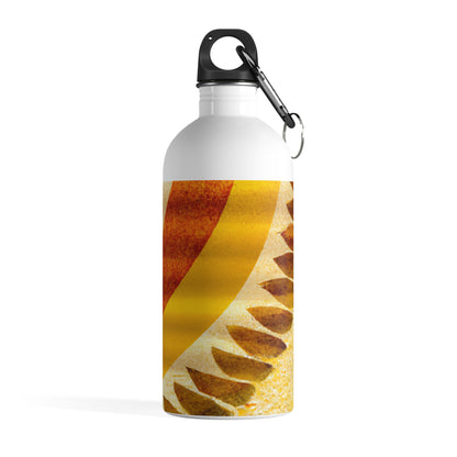 "A Natural Mosaic: Shapes and Colors from the Earth" - The Alien Stainless Steel Water Bottle