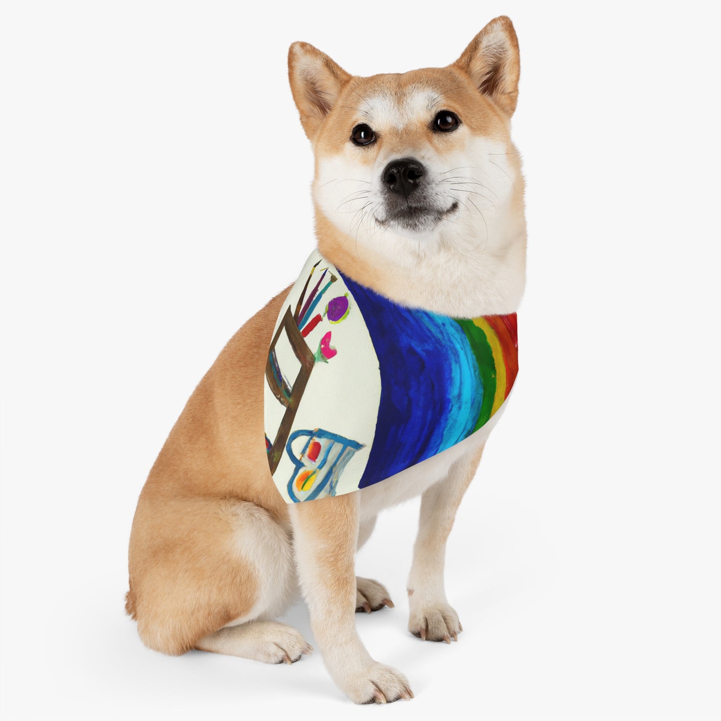 "A Fanciful Rainbow of Possibilities" - The Alien Pet Bandana Collar