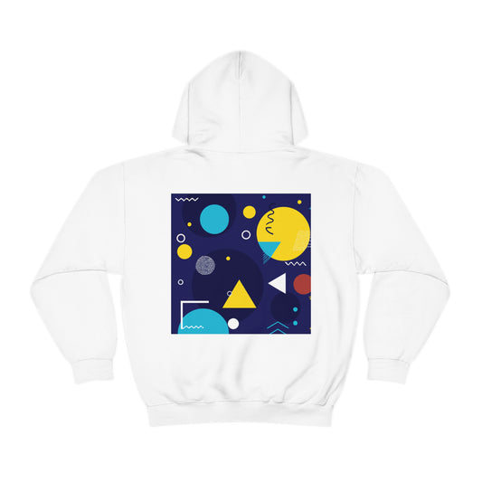 "Geometric Fusion: Bringing Your Vision to Colorful Life" - The Alien Unisex Hoodie