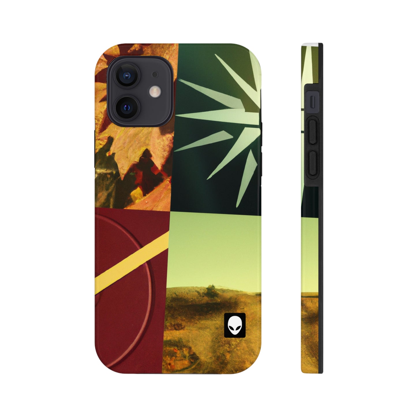 „Eine Reflexion meiner Reise: Eine Collage aus Wachstum und Transformation“ – The Alien Tough Phone Cases