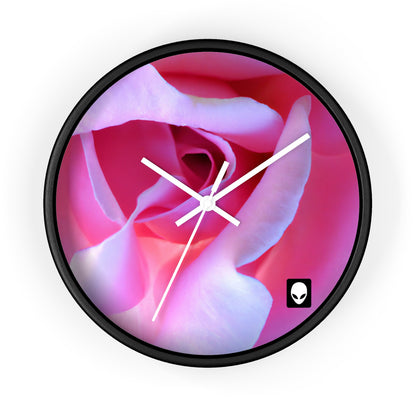 "Blissful Blooms: The Delicate Beauty of Nature" - The Alien Wall Clock