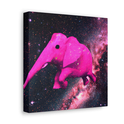 "Exploración majestuosa del elefante rosa" - The Alien Canva