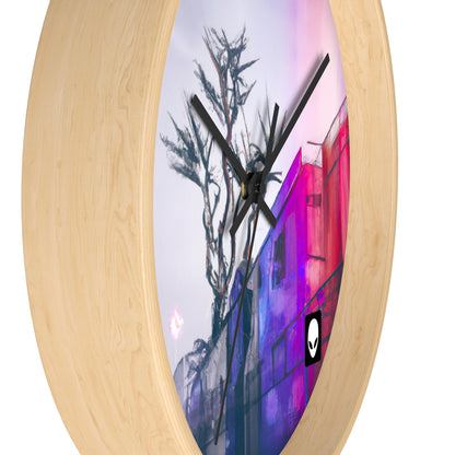 "Exploring Photographs in Color" - The Alien Wall Clock