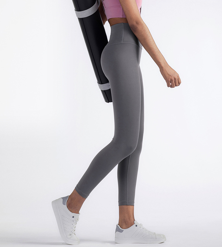 Pantalones de yoga deportivos ajustados de cintura alta